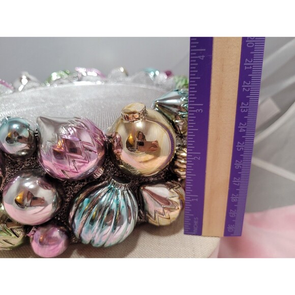 Rare Homeworx By Harry Slatkin Decorative Christmas Ornaments Candle Holder - Picture 2 of 8